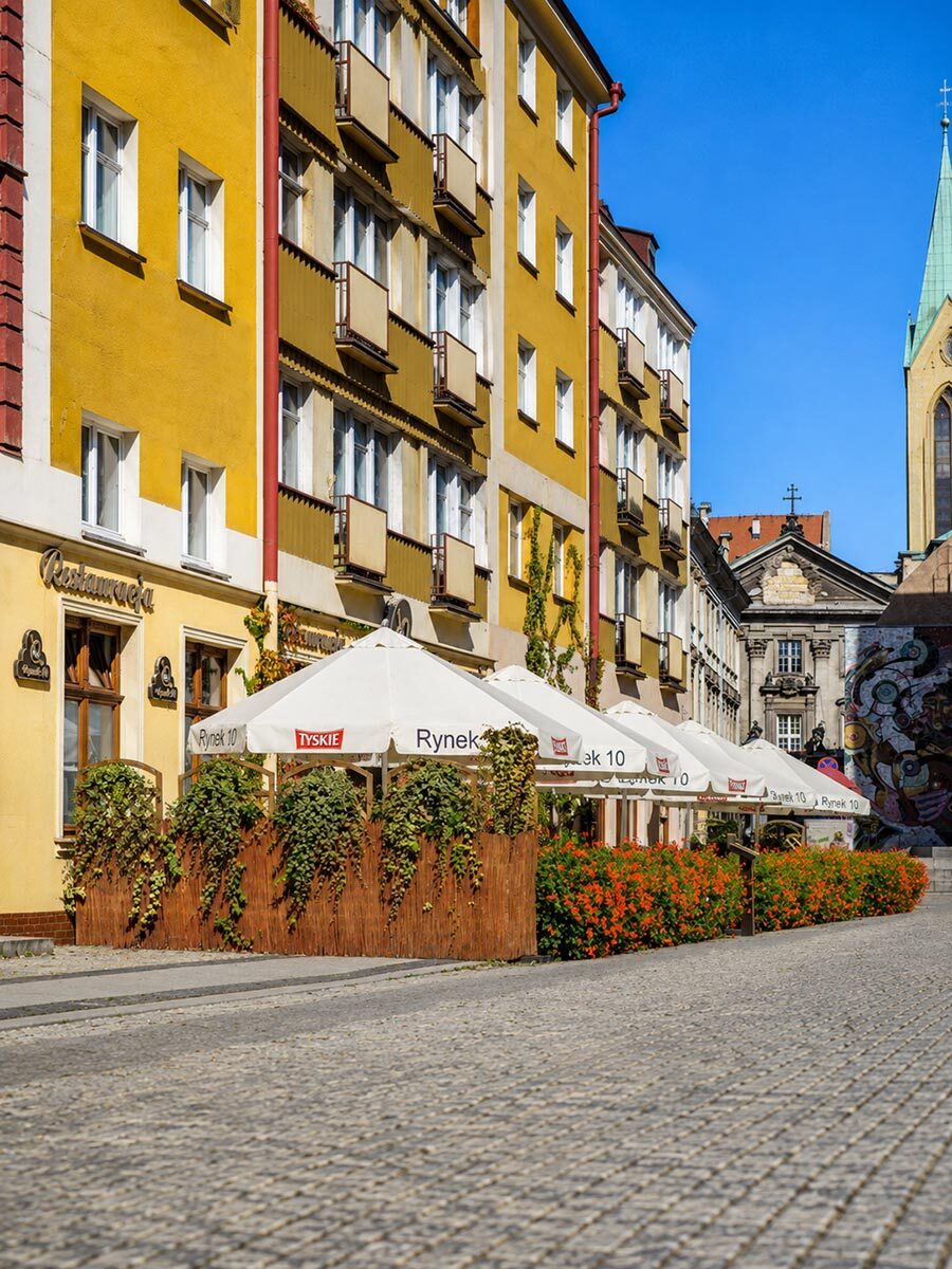 Restauracja Rynek 10 w centrum Legnicy