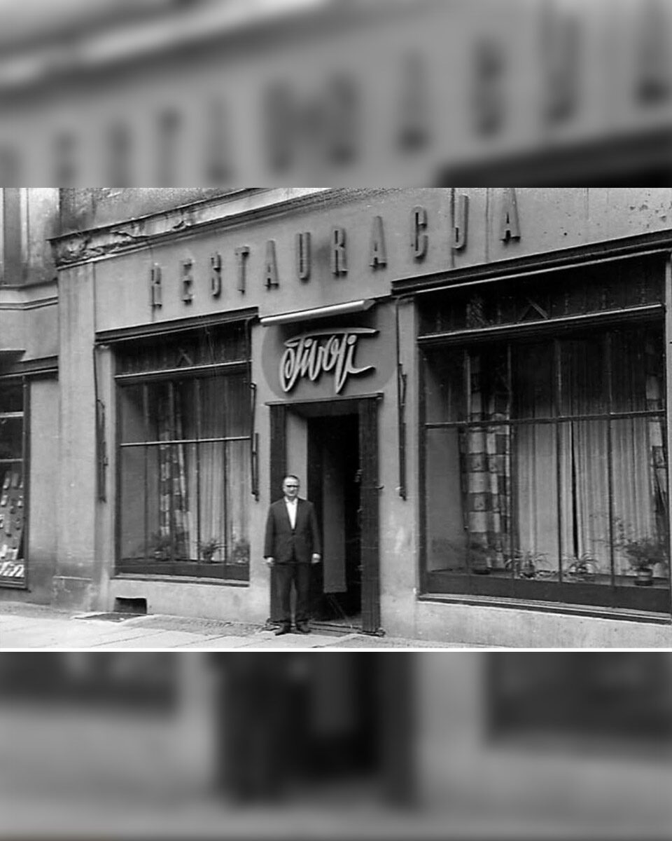 Archiwalne zdjęcie Restauracji Tivoli w Legnicy