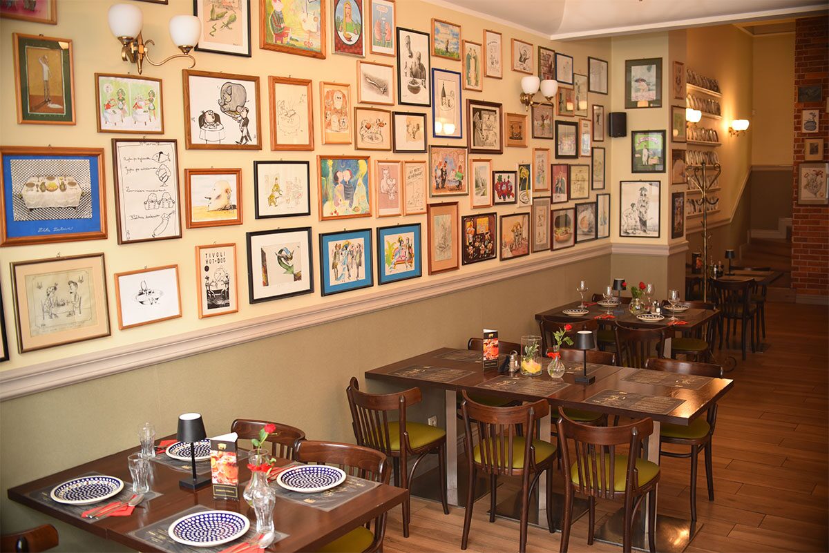 Galeria Rysunku Satyrycznego w Restauracji Tivoli